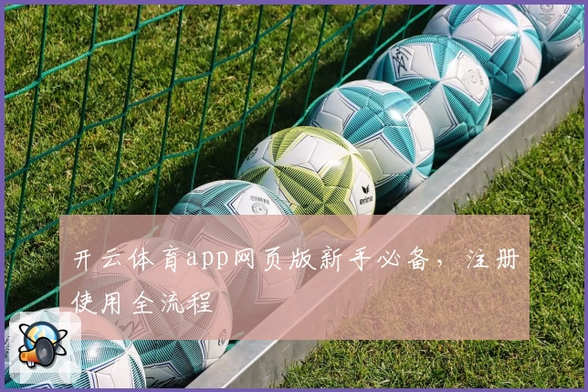 开云体育app网页版新手必备，注册使用全流程